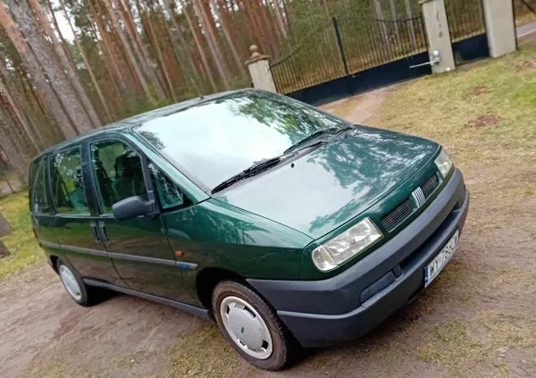 fiat mazowieckie Fiat Ulysse cena 6300 przebieg: 287000, rok produkcji 1998 z Twardogóra